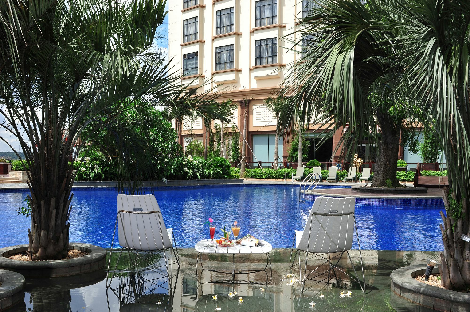 Goodview Hotel Sangem Zhangmutou Buitenkant foto